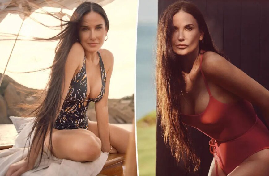 Demi Moore Shares Why She Loves Keeping Her Long Hair