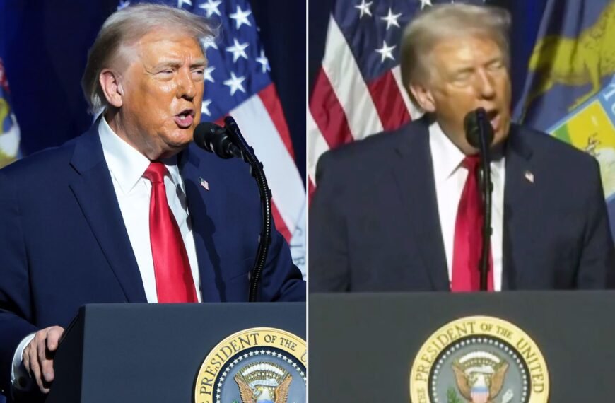 Donald Trump Makes Light of Joe Biden Impression While Discussing Teleprompter Use