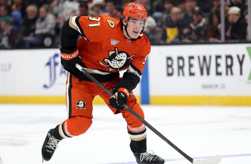 Ducks Player Leo Carlsson Out for 3-5 Weeks with Thigh Injury, May Miss Olympics