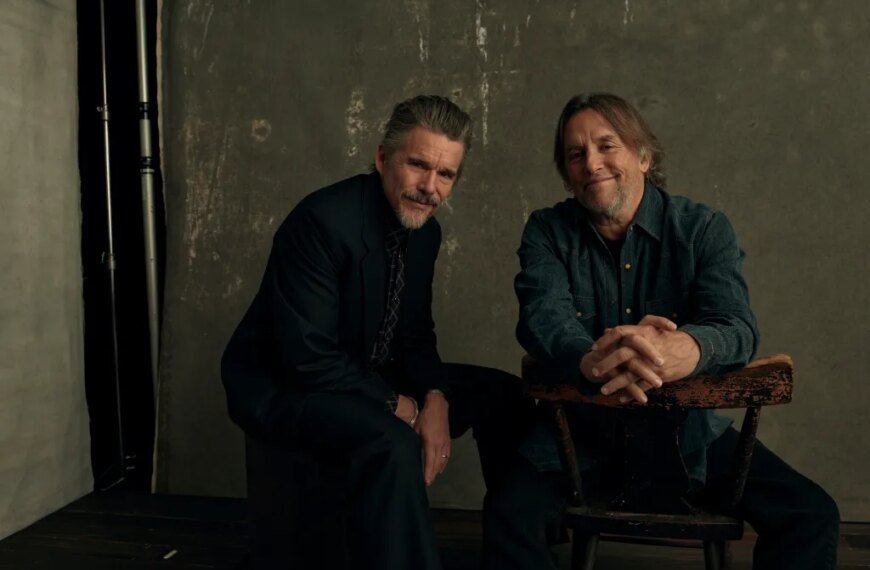 Ethan Hawke and Richard Linklater Talk About Their New Broadway Show 'Blue Moon' and Their Exciting Reunion