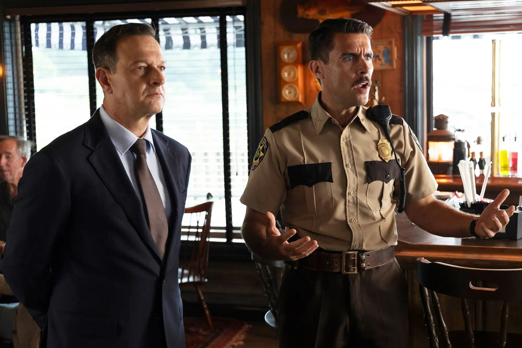 Josh Charles and Josh Segarra in the special advance series premiere