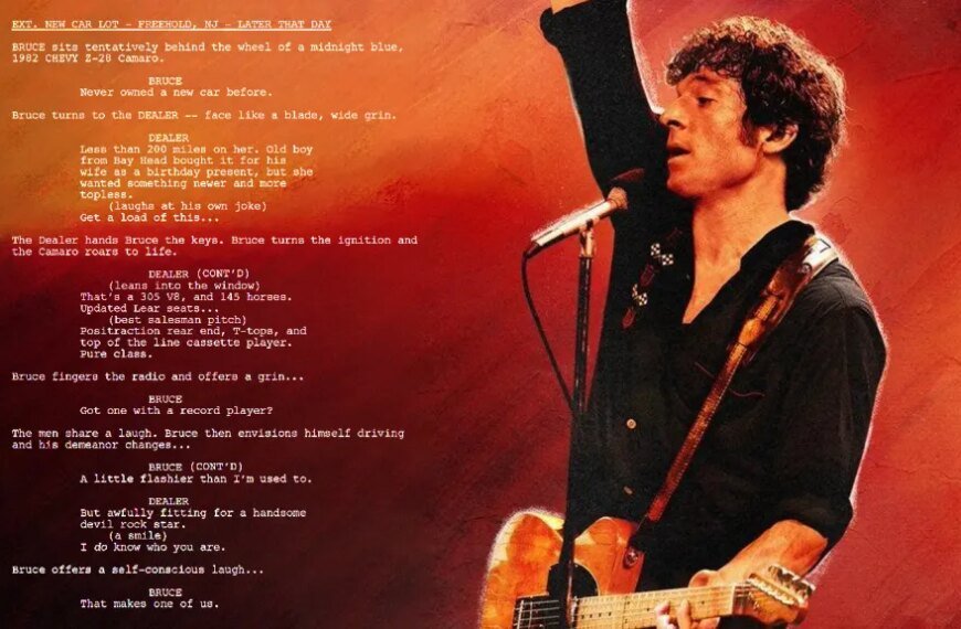 Explore the Screenplay of ‘Springsteen: Deliver Me From Nowhere’ and the Heart Behind the ‘Nebraska’ Album