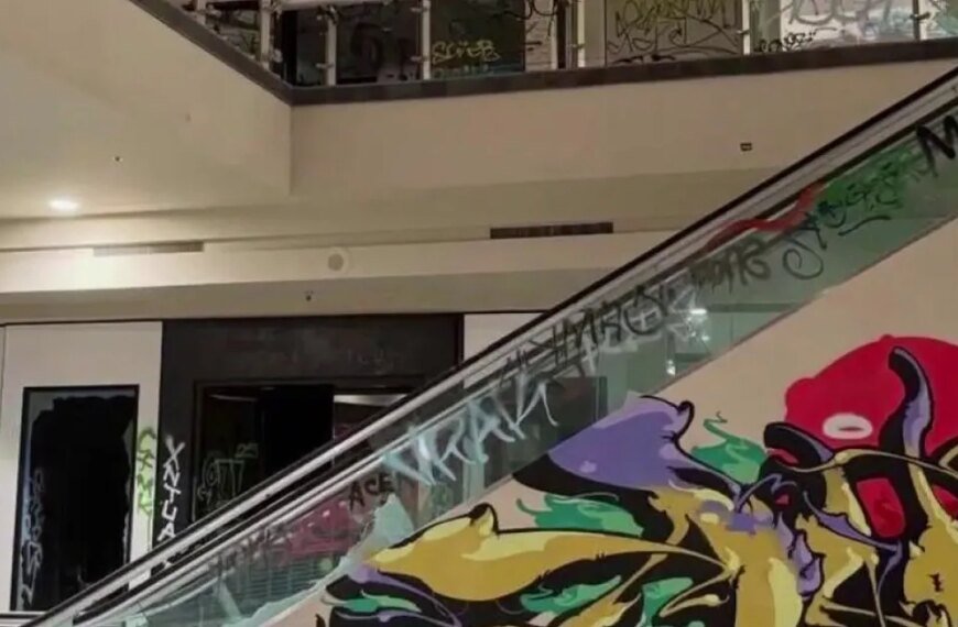 Exploring a Southern California Mall Covered in Graffiti