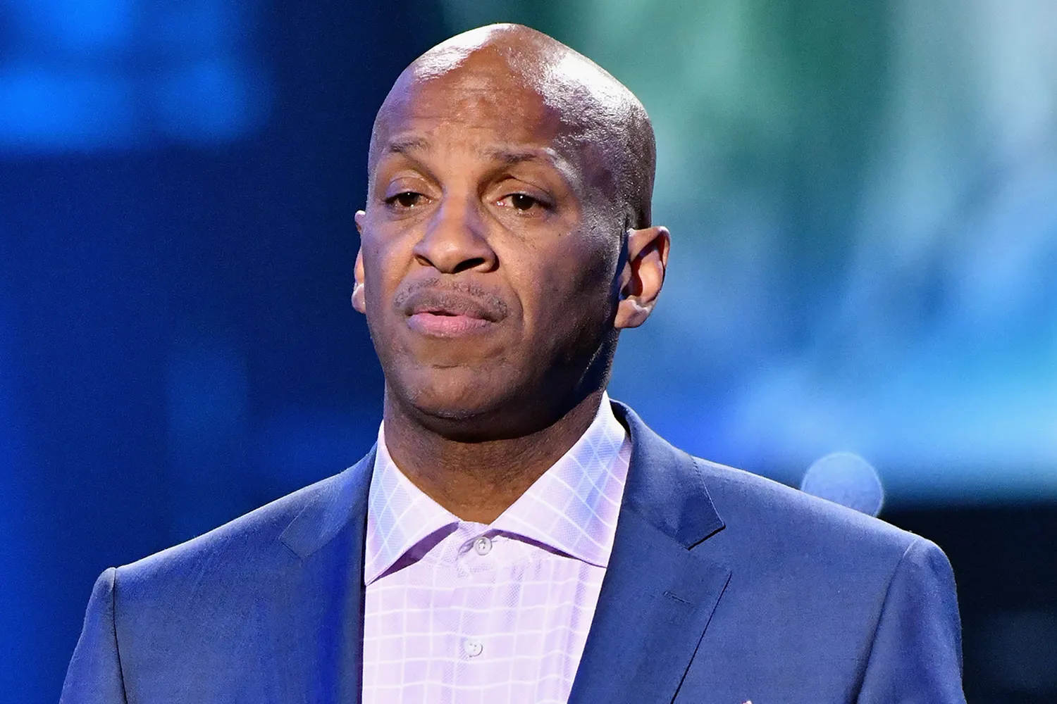 Donnie McClurkin speaks during the 33rd annual Stellar Gospel Music Awards at the Orleans Arena