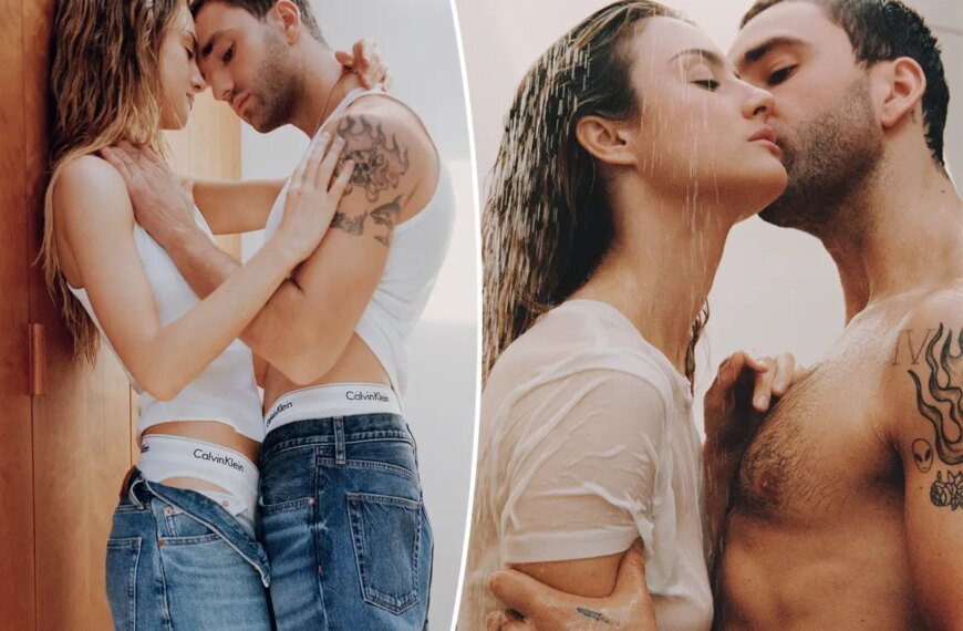 Grace Van Patten and Jackson White Share Their Chemistry in Calvin Klein's Valentine's Day Campaign