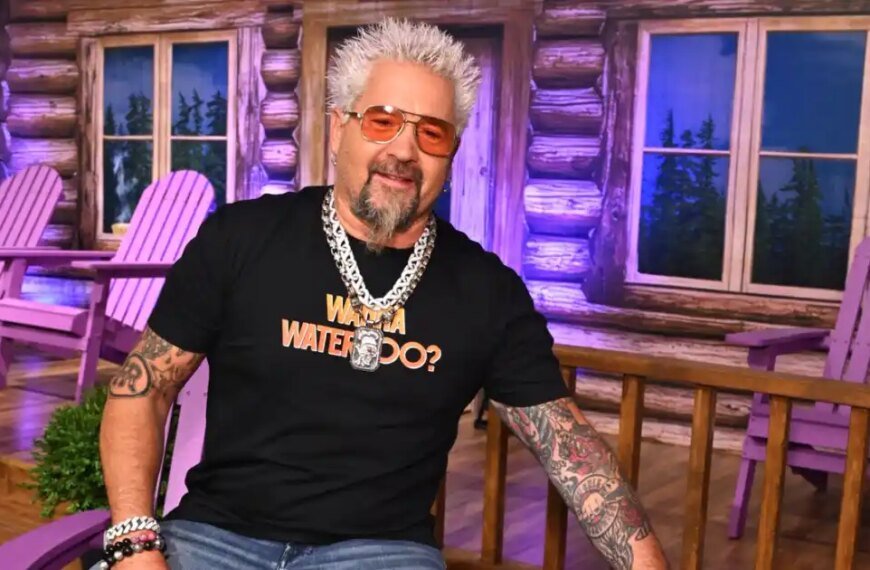 Guy Fieri Talks About Changing His Look and Embracing a Fresh Style