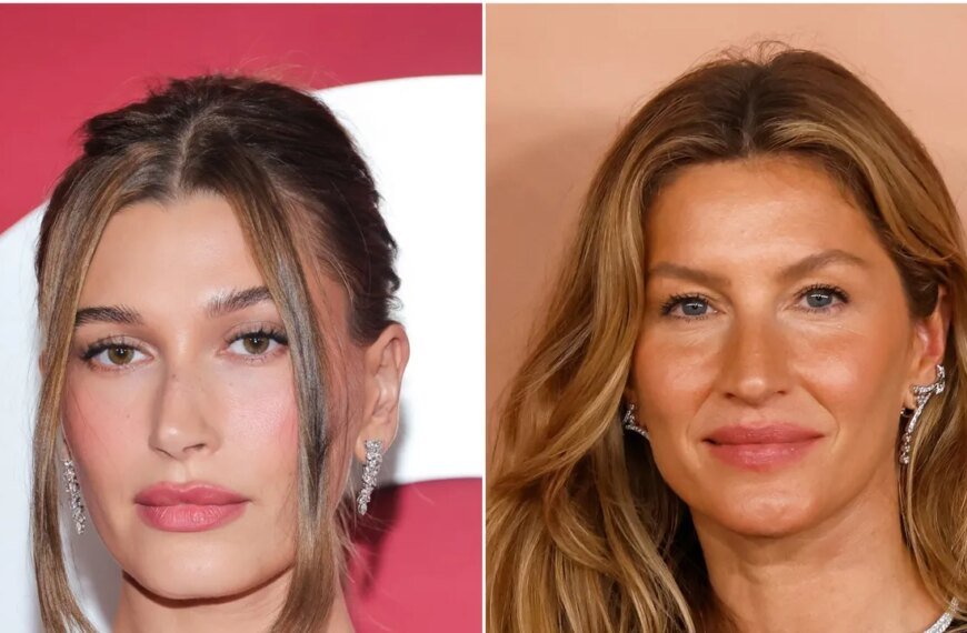 Hailey Bieber Channels Gisele Bündchen in a Stunning 2001 Victoria's Secret Remake