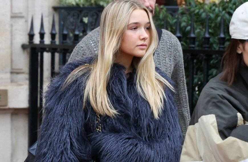 Harper Beckham, 14, Shows Off Her $4,300 Vintage Chanel Bag During Family Outing