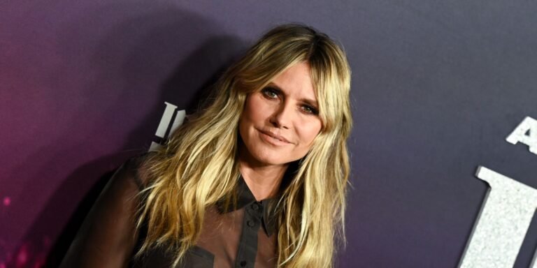 Heidi Klum Combines Controversial Shoes with a Nostalgic Y2K Style