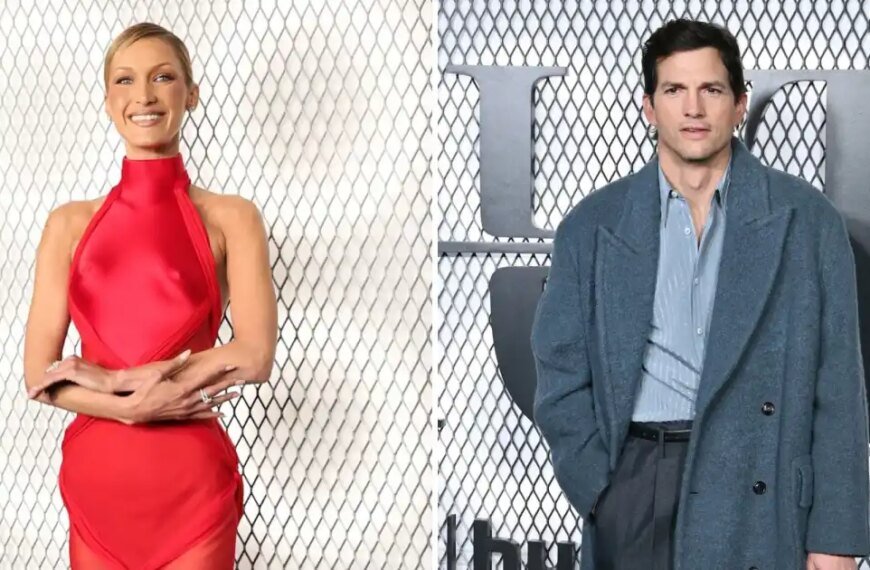 Highlights from 'The Beauty' Premiere: Bella Hadid's Ruby Red Dress and Ashton Kutcher's Stylish Blue Outfit