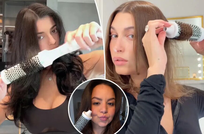 How Hailey Bieber, Kylie Jenner, and Our Editor Achieve the Perfect Blowout with This Styling Tool