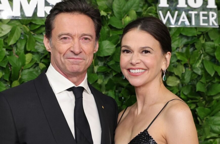 Hugh Jackman and Sutton Foster Enjoy a Sweet Moment on the Beach After His Divorce