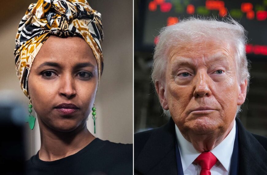Ilhan Omar Addresses Donald Trump's Accusation About the Town Hall Incident