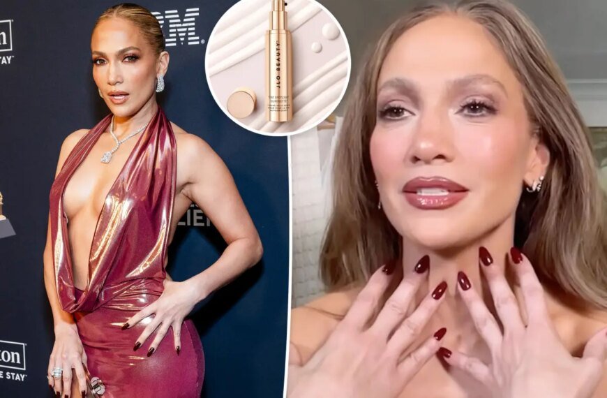 Jennifer Lopez Shares Why Her New Neck Serum is Essential for Her Skincare Routine