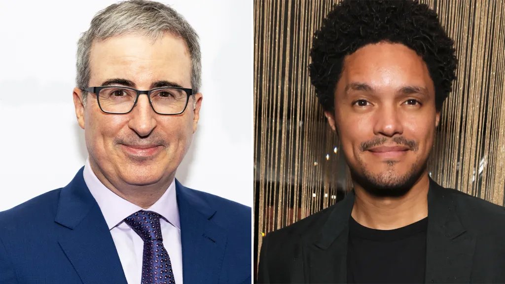 John Oliver Assures Trevor Noah That ‘Last Week Tonight’ Will Stay the Same Amid WBD Merger Talks