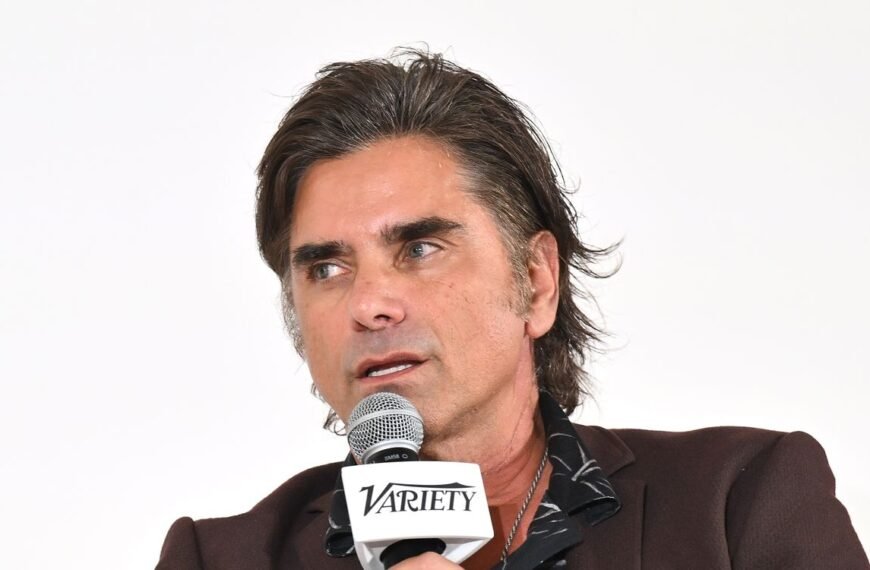 John Stamos Shows off a Fresh New Look with Blonde Highlights