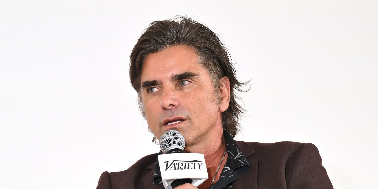 John Stamos Shows off a Fresh New Look with Blonde Highlights