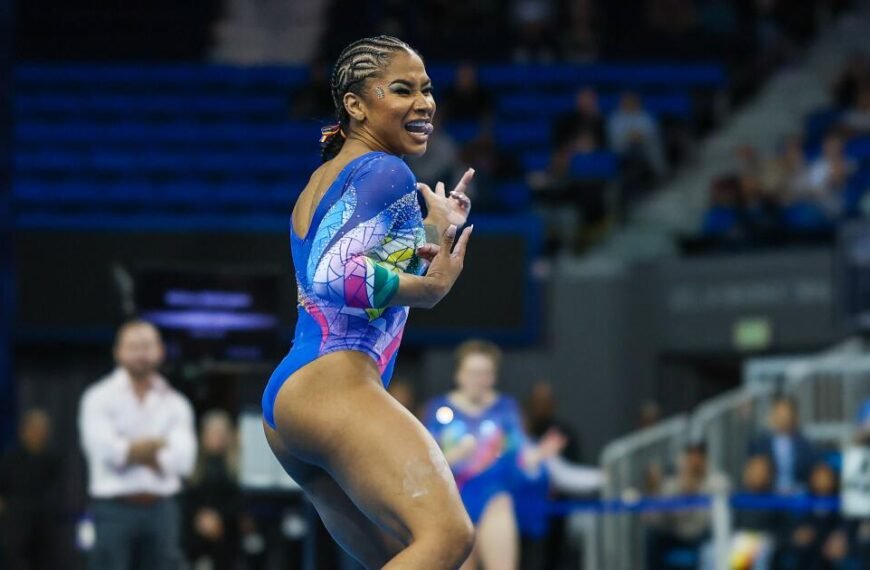 Jordan Chiles Scores a Perfect 10 as UCLA Wins Against Washington