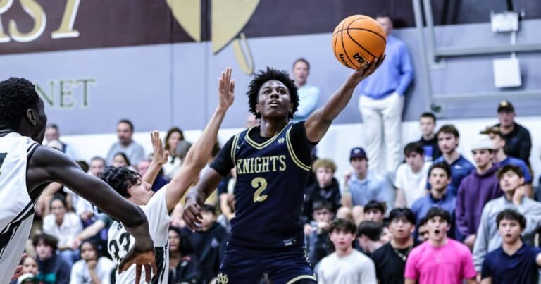 Josiah Nance’s Strong Defense Helps Sherman Oaks Notre Dame Secure a Win in Prep Basketball