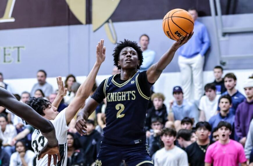 Josiah Nance’s Strong Defense Helps Sherman Oaks Notre Dame Secure a Win in Prep Basketball