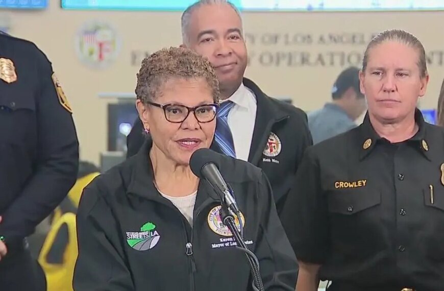Karen Bass: A Timeline of Actions Taken by LA's Mayor After the Wildfires