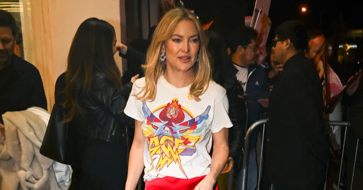 Kate Hudson's Tips for Styling a Graphic T-Shirt in a Chic Way for 2026