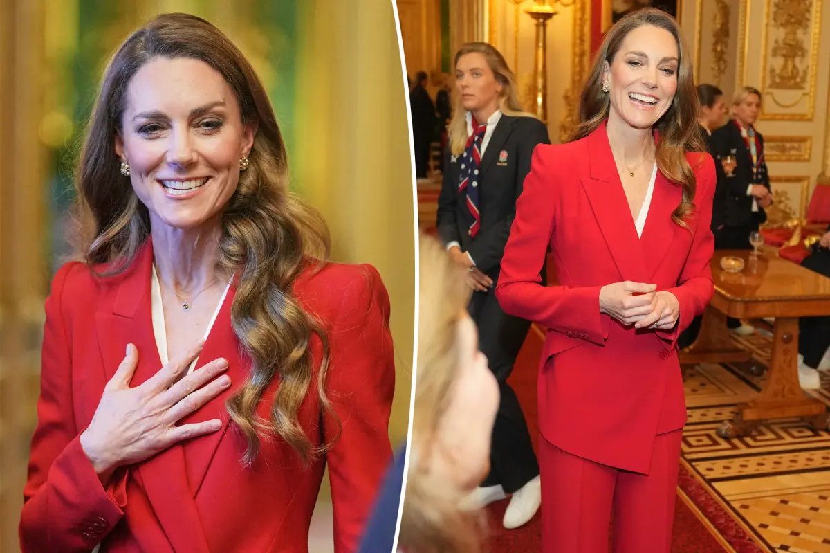 Kate Middleton's Red Suit: A Closer Look at Its Meaning in Her First Solo Royal Engagement of the Year