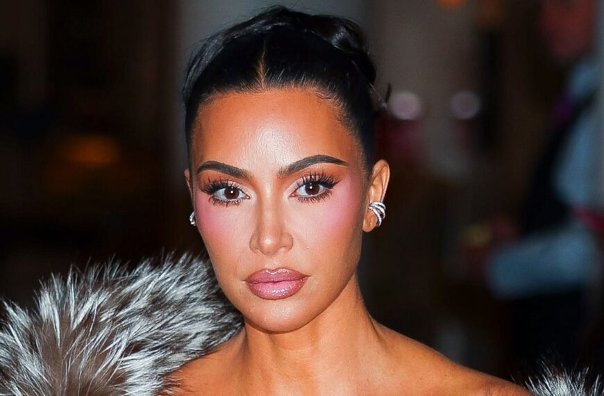 Kim Kardashian Turns Heads in a Stylish Crop Top and Playful Ruffled Shorts