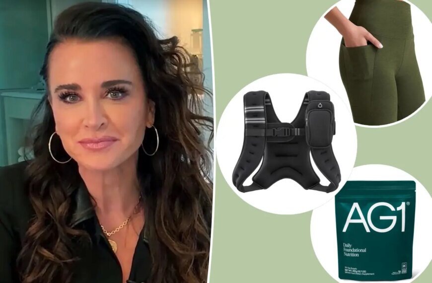 Kyle Richards Shares Her Wellness Routine: Greens Powder, Weighted Vests, and More Tips for a Healthy Lifestyle