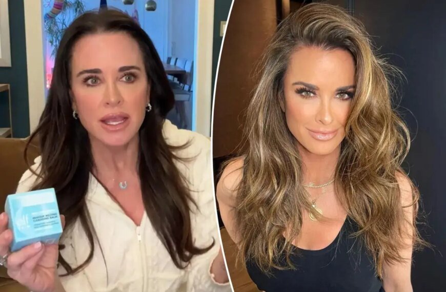 Kyle Richards shares her love for this affordable $12 cleansing balm that effortlessly removes makeup
