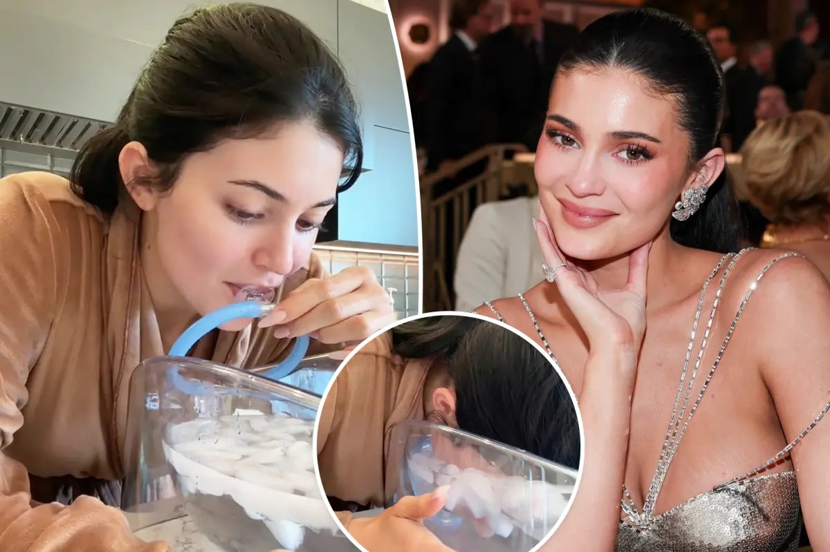 Kylie Jenner Shares Her Skincare Routine Before the Golden Globes Inspired by a Viral Trend