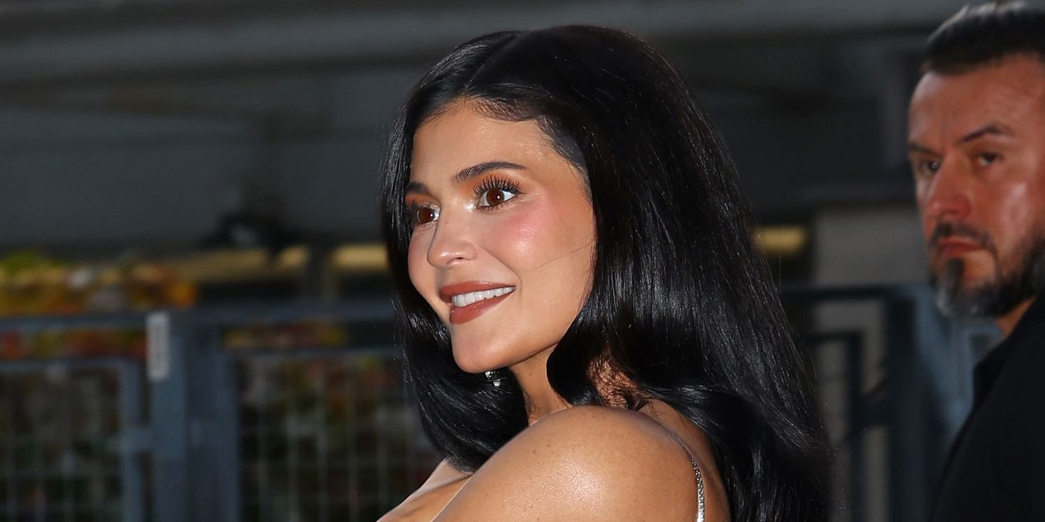 Kylie Jenner Stuns in a Tiny Gold Bikini and a Stunning $30,500 Diamond Necklace