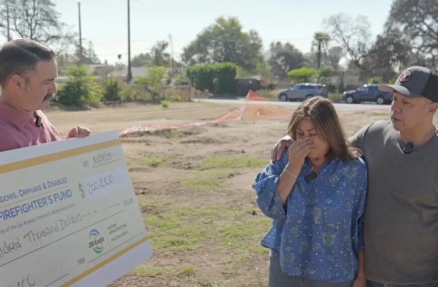 LAFD Captain Receives $200K Grant to Rebuild After Losing Home in Eaton Fire