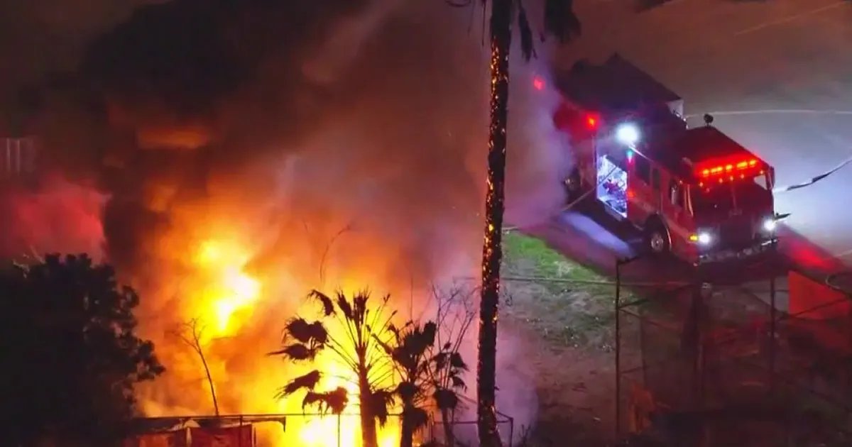 LAFD Works to Control Persistent Underground Fire at Encino Athletic Fields