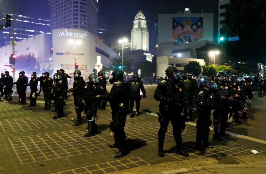 LAPD Limits Use of Certain Less-Lethal Weapons During Protests