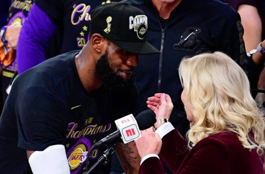 LeBron James Addresses Rumors About His Relationship with Jeanie Buss: It's All About Respect