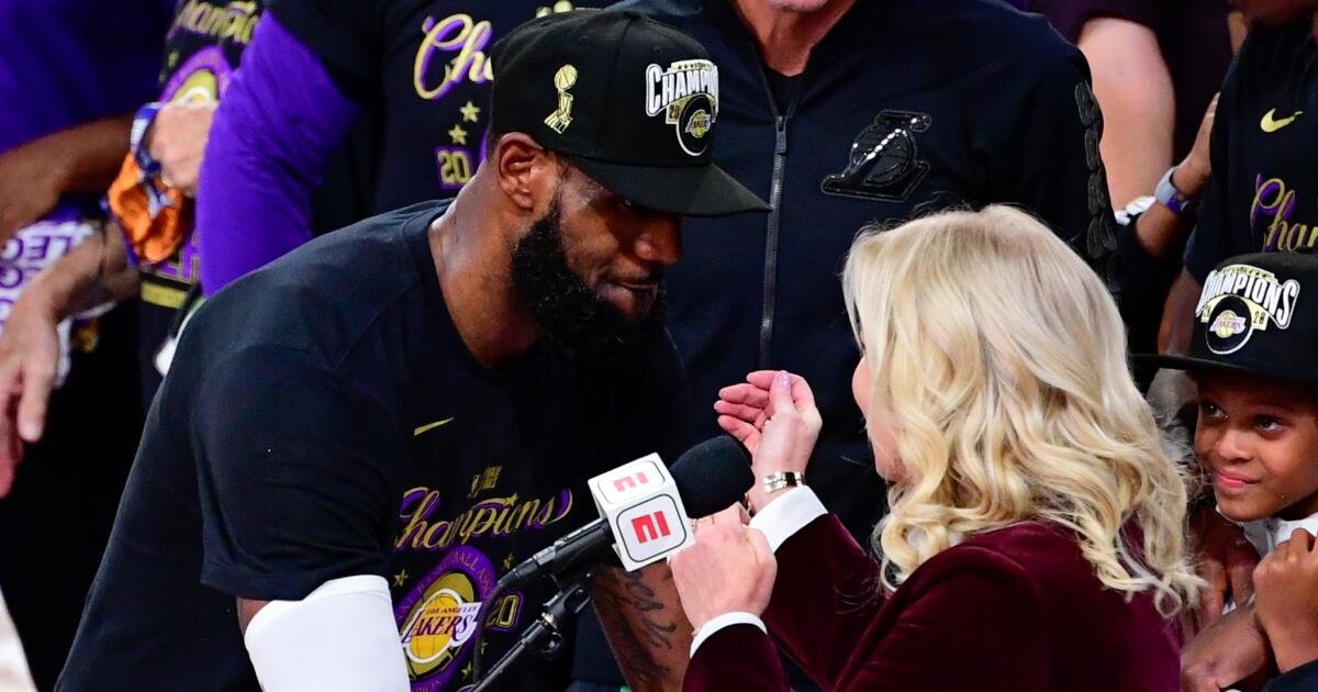 LeBron James Addresses Rumors About His Relationship with Jeanie Buss: It's All About Respect