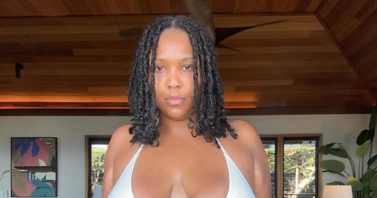 Lizzo Celebrates New Year with a Fun Look in a White Bikini and Personal Reflections on Her Journey
