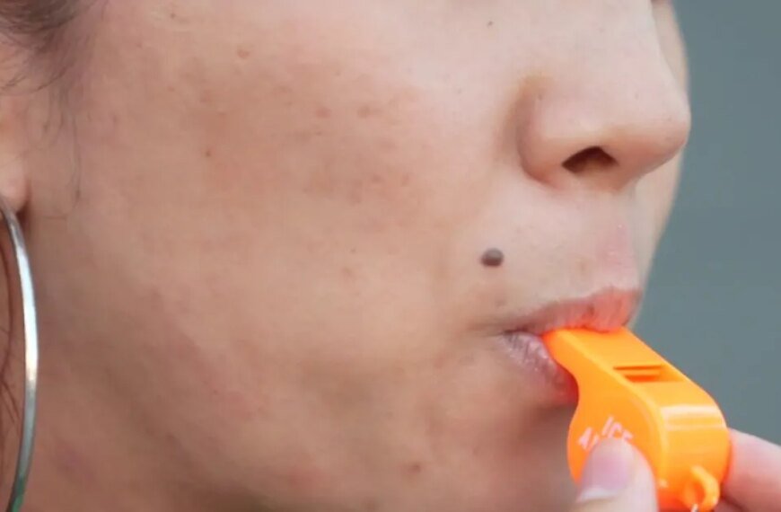 Los Angeles Artist Starts Whistle Movement to Raise Awareness About ICE Activities