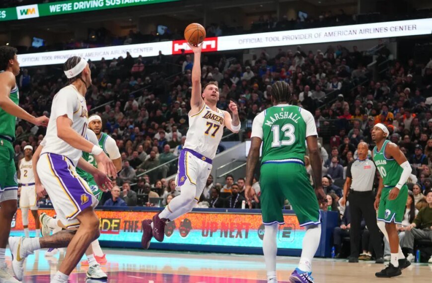 Luka Doncic Leads Mavericks, but Lakers Come Back for 116-110 Win