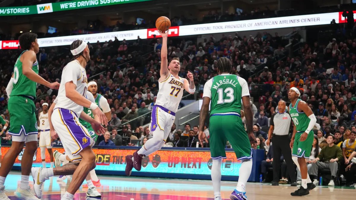 Luka Doncic Leads Mavericks, but Lakers Come Back for 116-110 Win