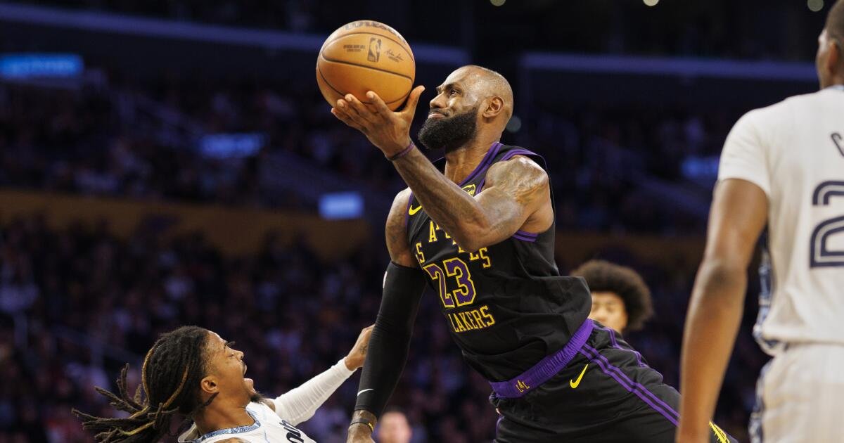 Luka Doncic and LeBron James Spark Late Rally for Lakers' Victory Against Grizzlies