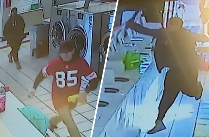 Machete Attack on Teen at Pomona Laundromat Caught on Video