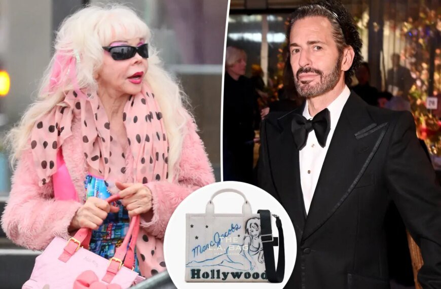 Marc Jacobs Faces Backlash from Angelyne Fans Over New Tote Collection