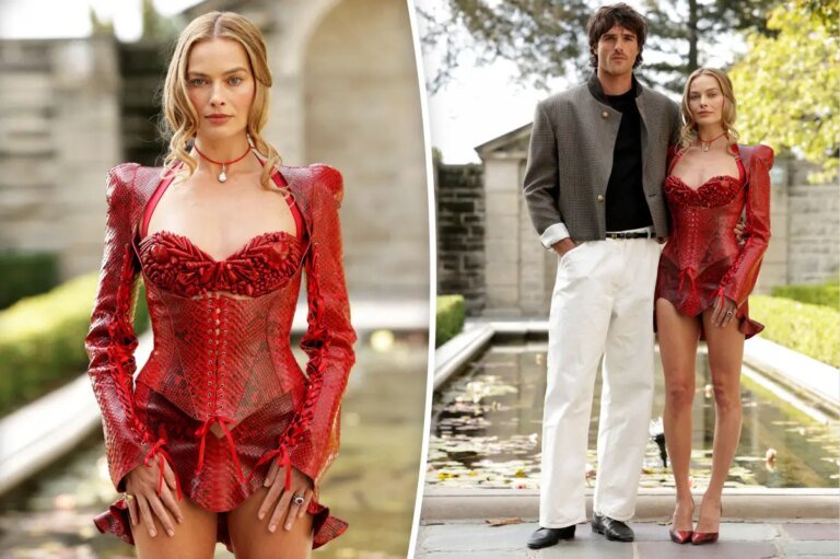 Margot Robbie and Jacob Elordi Share Steamy Behind-the-Scenes Photos from ‘Wuthering Heights’