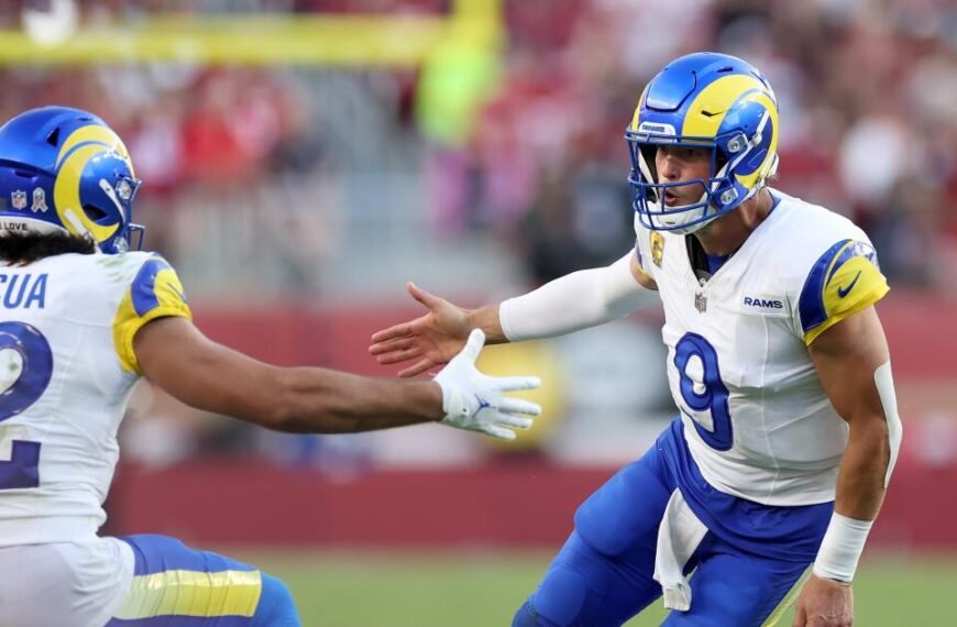 Matthew Stafford and Puka Nacua Earn All-Pro Honors on First Team