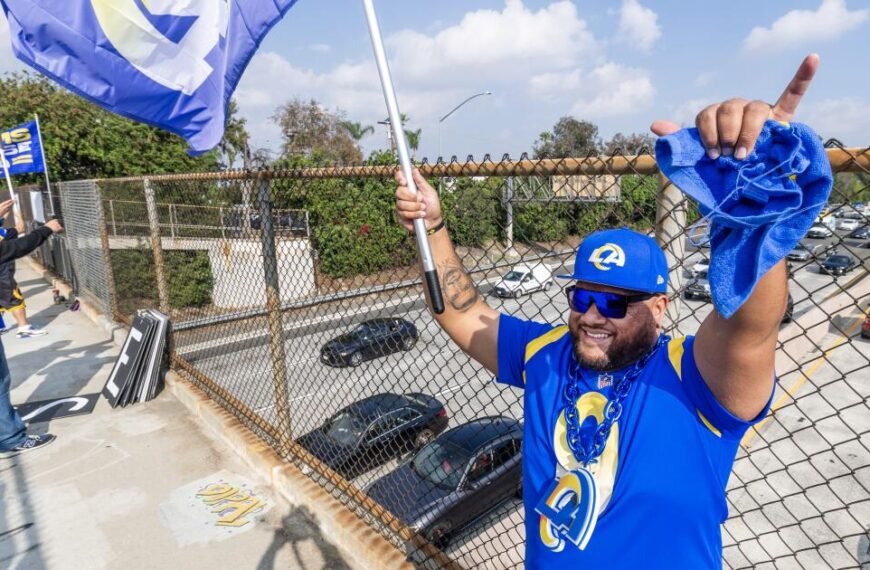 Meet the Freeway Fan: The Rams' Inspiring Advocate for Traffic Safety