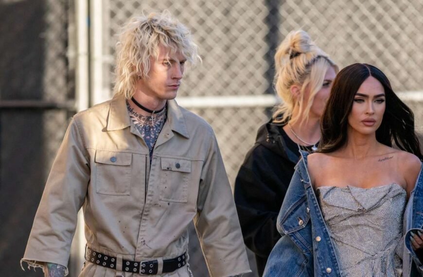 Megan Fox and Machine Gun Kelly Enjoy a Special Evening Out with Their 10-Month-Old Daughter Saga Blade