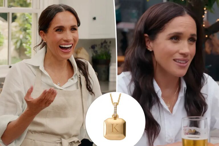 Meghan Markle's Personalized Locket is Back in Stock—A Thoughtful Gift for Valentine's Day