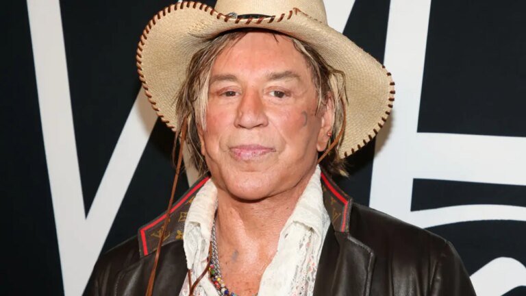 Mickey Rourke Supports GoFundMe to Help Actor Stay in Their Home